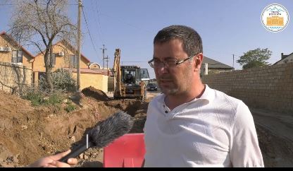 Глава Дербента Рустамбек Пирмагомедов  и заместитель главы Мурад Абаев выехали на аварийный участок