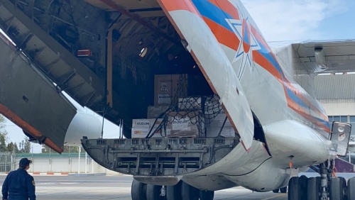 В Дагестан прибыла очередная партия помощи Дагестану в борьбе с коронавирусом от сенатора Сулеймана Керимова