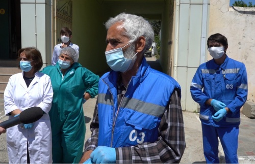 Хизри Абакаров посетил Дербентскую межрайонную станцию Скорой помощи