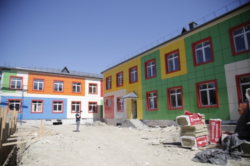 Мэр Дербента Хизри Абакаров проинспектировал строительство детского сада по улице Г. Гасанова 5 «а»