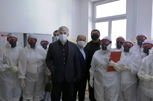 В Дербенте готовят к открытию госпиталь для больных пневмонией 