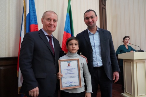 В Дербенте прошло награждение волонтеров и лучших спортсменов по итогам года