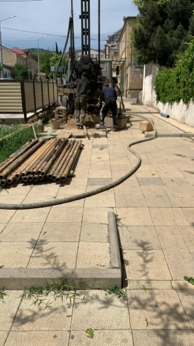 Для инфекционного отделения центральной городской больницы пробурили водяную скважину